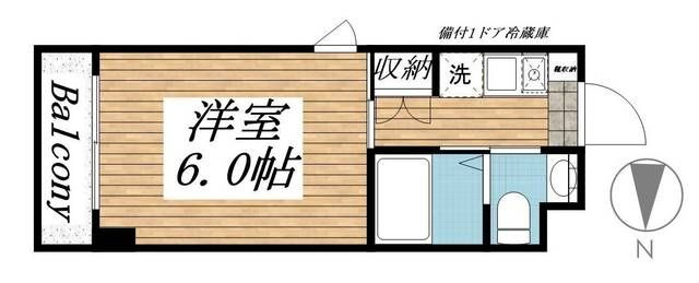 レヤーノ新宿の間取り
