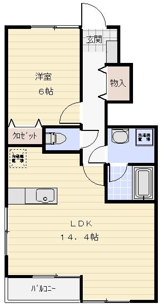 ブランシェの間取り