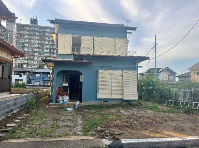 山武市殿台貸家の外観
