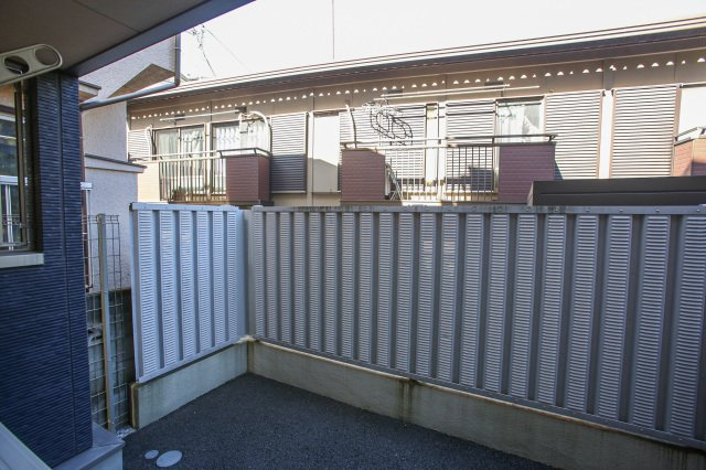 ルクール上板橋のバルコニー