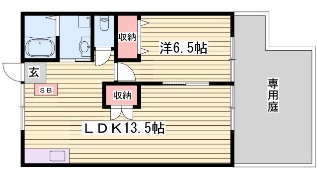 シティハイムマリンヒルの間取り