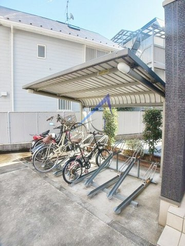 ココカームのその他共用部分|駐輪場です。