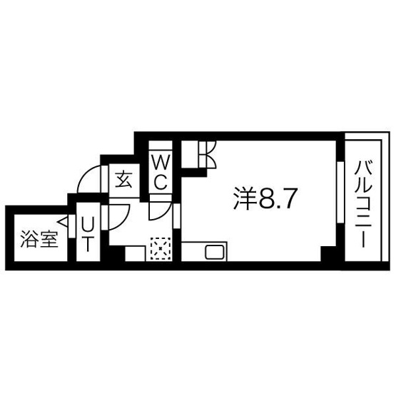 【間取り】 | ガストハウス今池