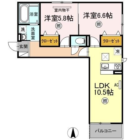 Cardanoの間取り