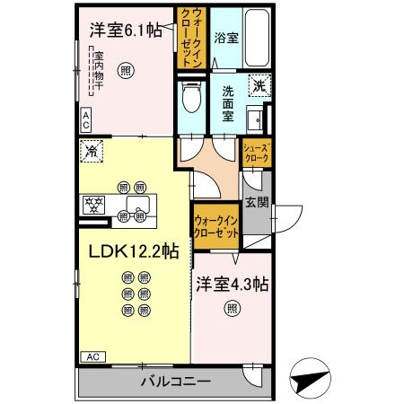 アルタ・レジデの間取り