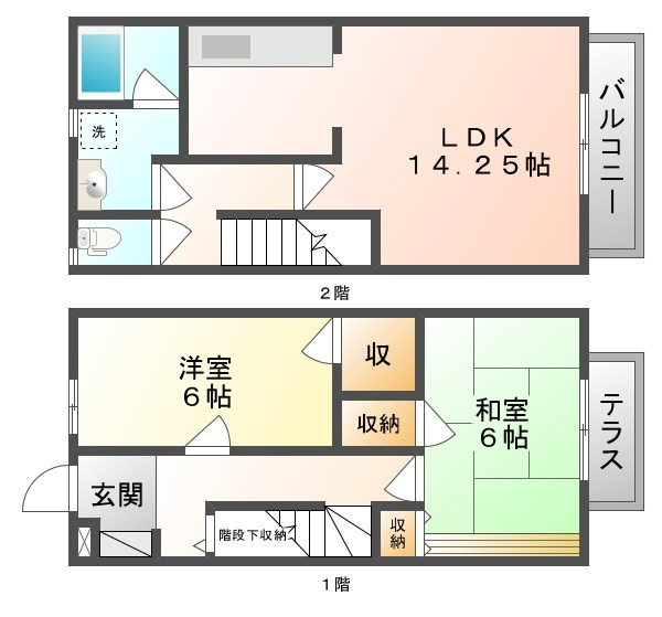 ラヴィアンローズの間取り