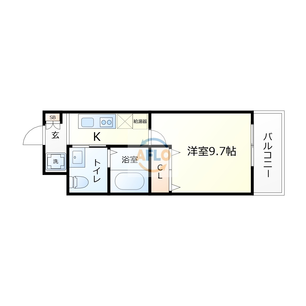 ルミエール巽南の間取り|ルミエール巽南　間取り