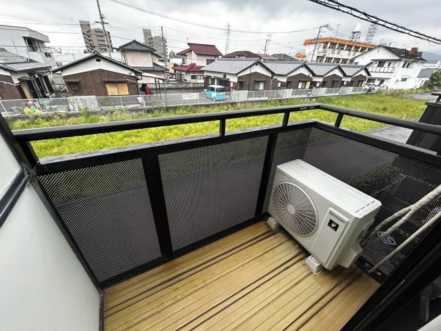 フォブール喜多川Aのバルコニー