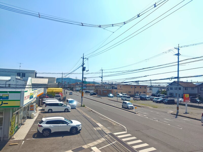 スカール中井の駐車場