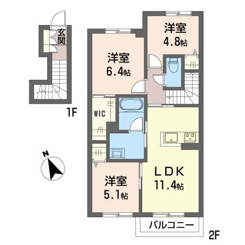 フェコラの間取り
