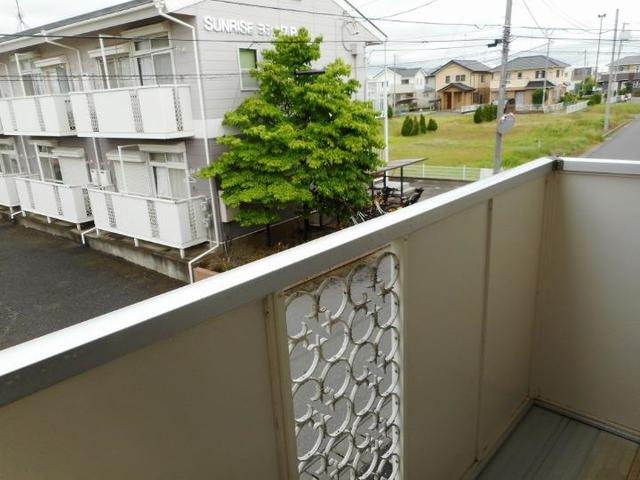 ＳＵＮＲＩＳＥヨシカワＡのバルコニー|バルコニー