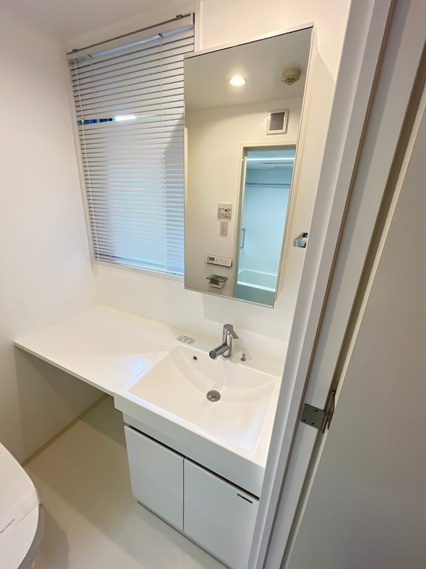PASEO神宮前の洗面所|使いやすい洗面所です