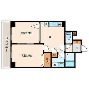 ヴァンヴェールの間取り|間取りです。