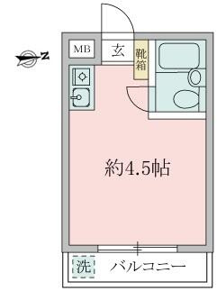 【間取り】 | スカイコート品川第三