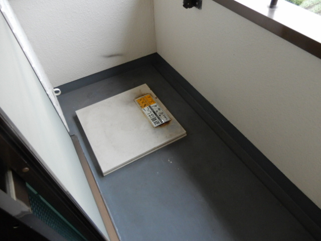 グランジュール壱番館のバルコニー
