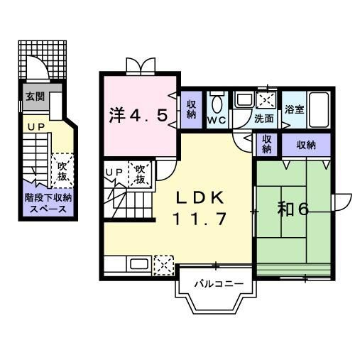 ラ・ポールの間取り