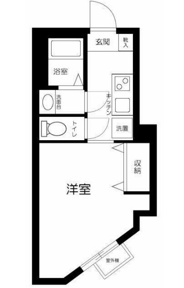 Ｔ’ｓ　Ｃｕｏｒｅ　ＭＵＳＥ東長崎の間取り