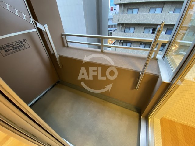 アミティエ扇町公園のバルコニー|アミティエ扇町公園　バルコニー