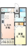 八王子市本郷町のアパートの画像