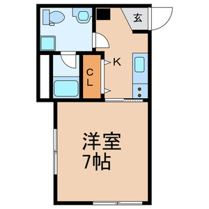 Sotterranea（ｿｯﾃﾗﾈｱ）の間取り
