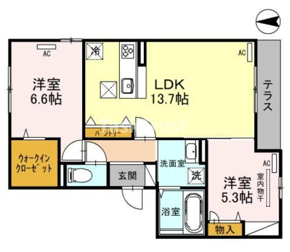 【間取り】 | ハウオリ　ホウ
