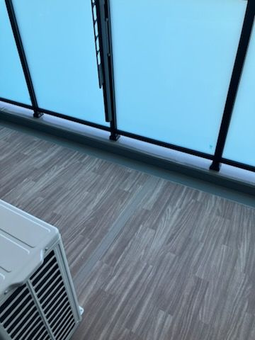プレサンスロジェ博多STATION NORTH　堅粕小学校区のバルコニー