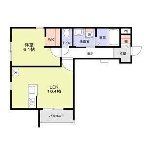 フォレストメゾン７７３の間取り|間取りです。