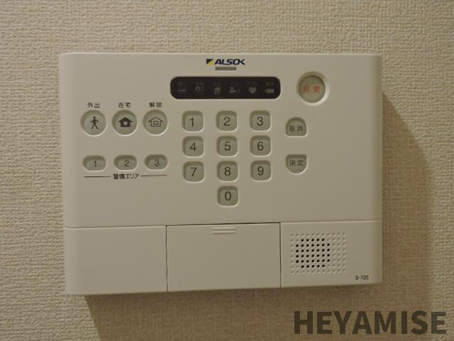 カーサアレテオのセキュリティ|※反転間取りのお部屋の画像です※現況を優先します