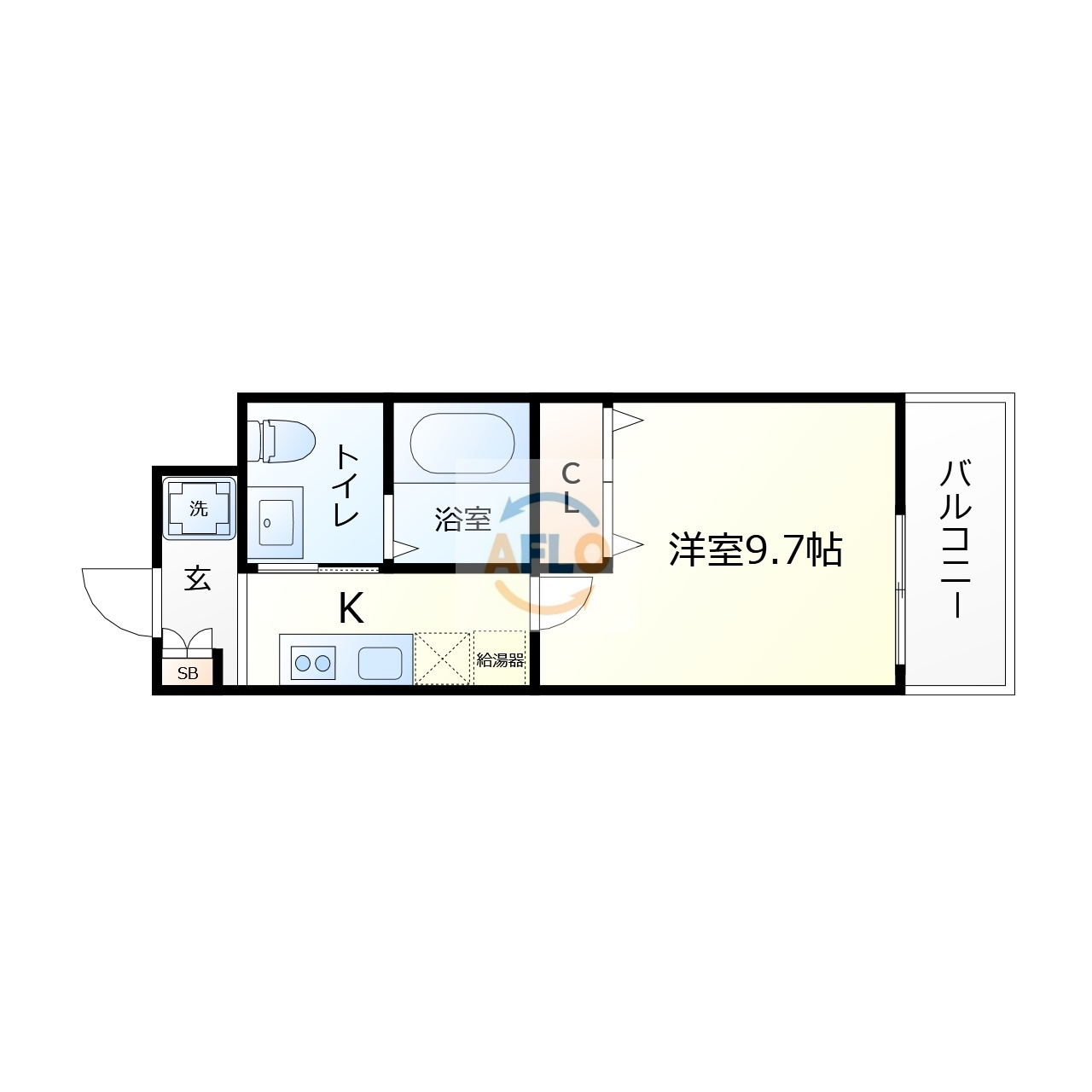 ルミエール巽南の間取り|ルミエール巽南　間取り