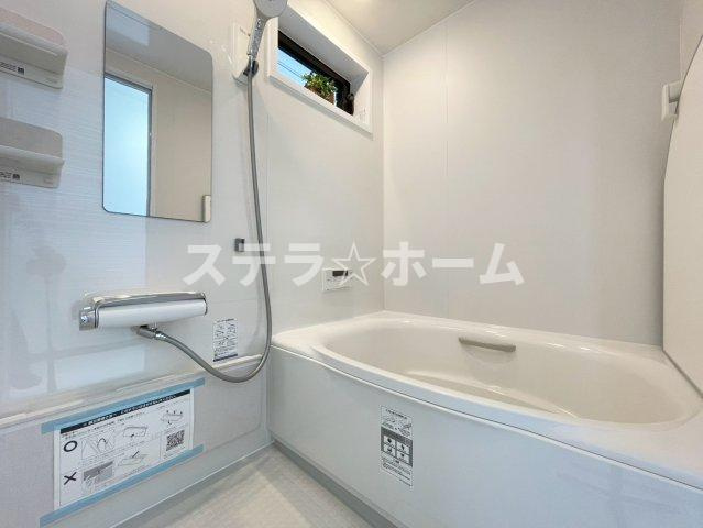 柴島3　中古戸建の浴室|落ち着いた空間のお風呂です