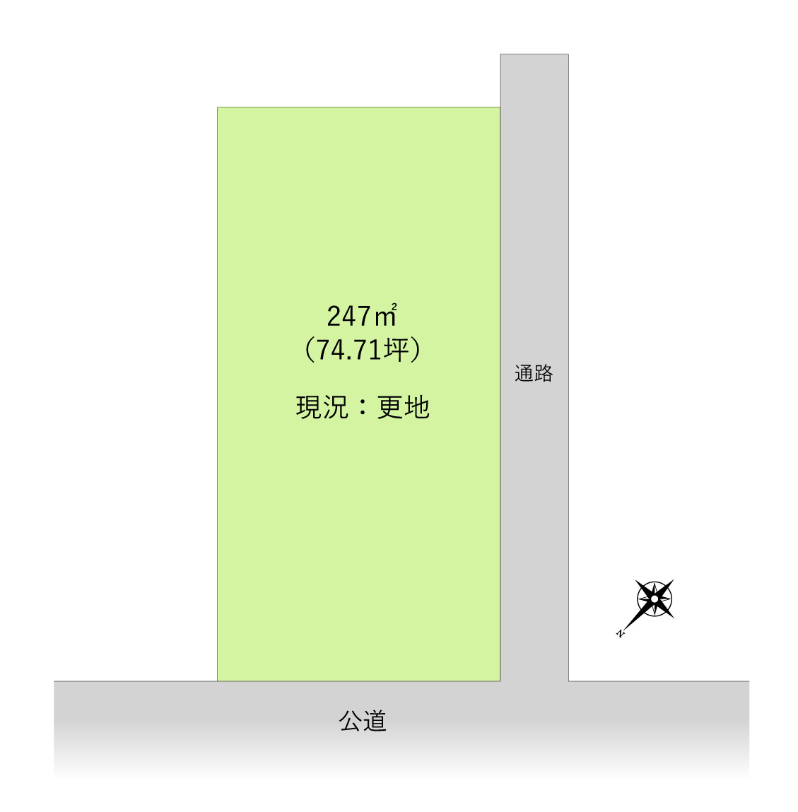 富士見市大字鶴馬の売地