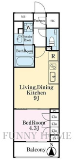 【間取り】 | オープンレジデンシア三軒茶屋