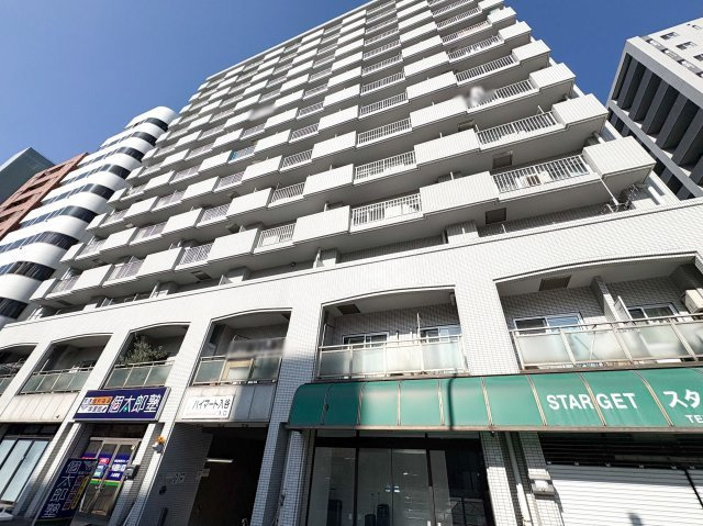 ハイマート入谷の外観|ハイマート入谷４階部分のお部屋は通常仲介手数料１６７万９７００円→０円にて即日現地案内可能です！