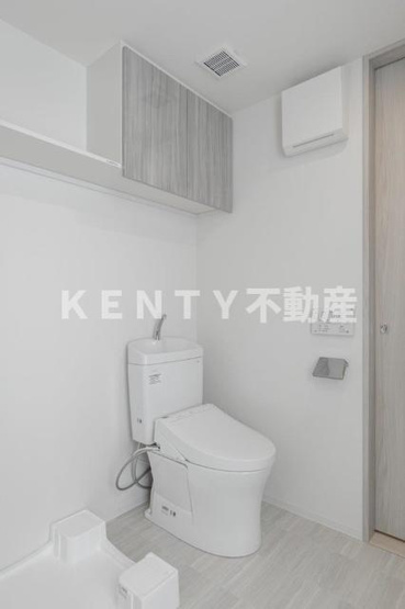 【トイレ】 | ＡＲＫＭＡＲＫ南品川 | 落ち着いた色調のトイレです