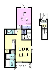 【間取り】 | ウッディ　パレット