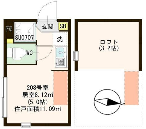 【間取り】 | 桜テラス荒川