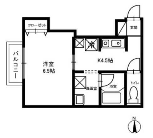 パセオ小杉の間取り