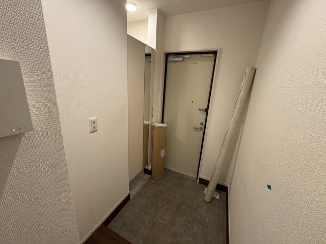 ノースグレーシア　A棟の玄関