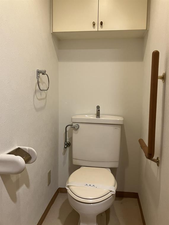 コスモ光が丘公園エクシードのトイレ|ゆったりとした空間のトイレです