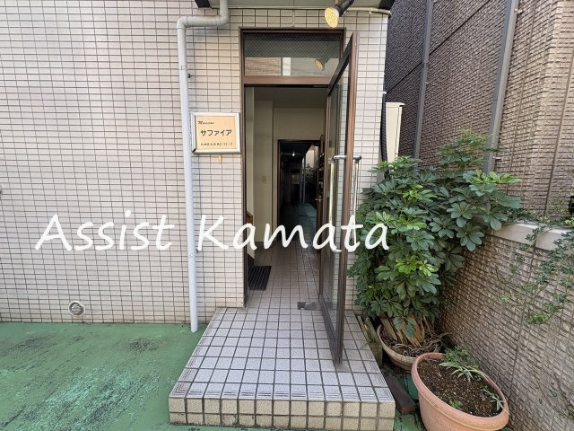 マンションサファイアのエントランス