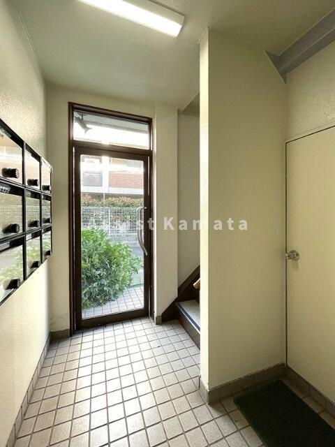 マンションサファイアのエントランス