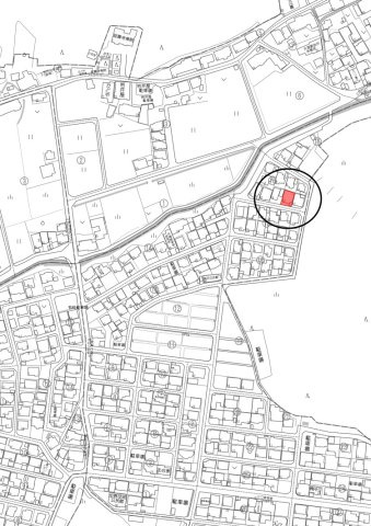 中古住宅　加野1丁目の地図