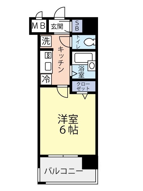 グランヴァン中野江古田の間取り|間取りです。