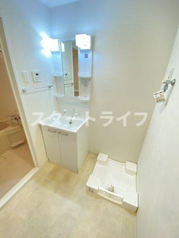 大阪市東淀川区西淡路３丁目の賃貸マンションの洗面所|参考写真