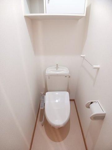 クリアストリーム　Ｂのトイレ|トイレもきれいです