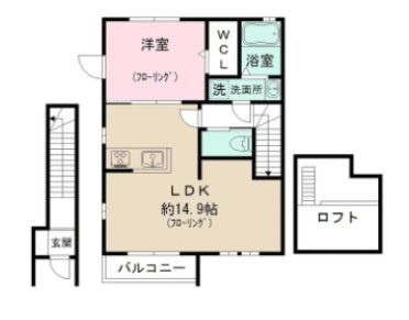 イクロス高井戸の間取り|間取りです。