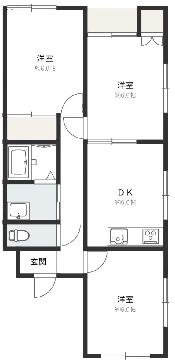 カシミール７の間取り