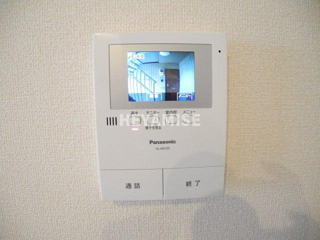 プレミールメゾン・Mのセキュリティ|※室内画像は別号室(反転)