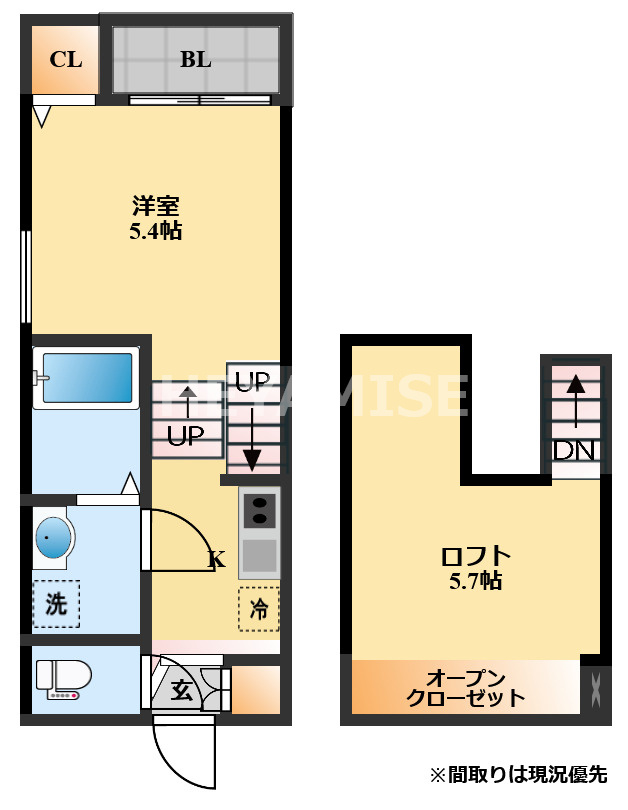 MODERN PALAZZO 宇都 ai secondの間取り