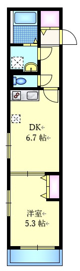 M'z コートの間取り